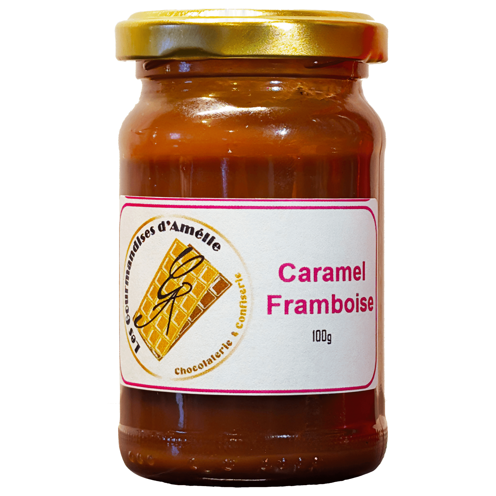Caramel framboise